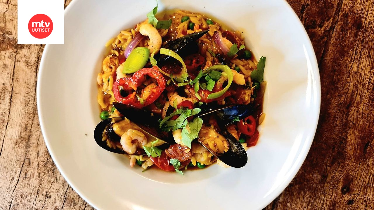 Harri Syrjäsen paella-pasta