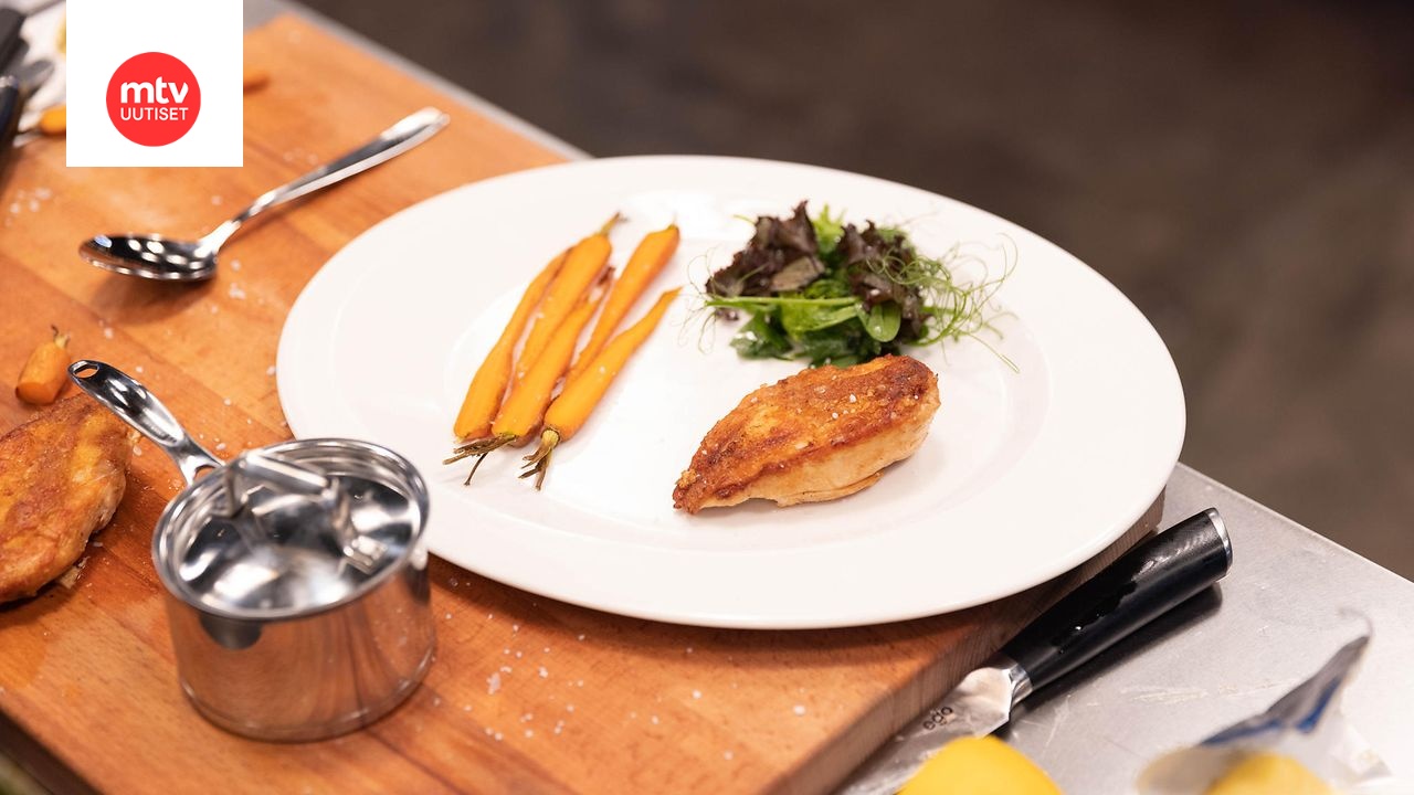MasterChef: Kanaa ja porkkanaa suolapedillä – Teemu V:n resepti