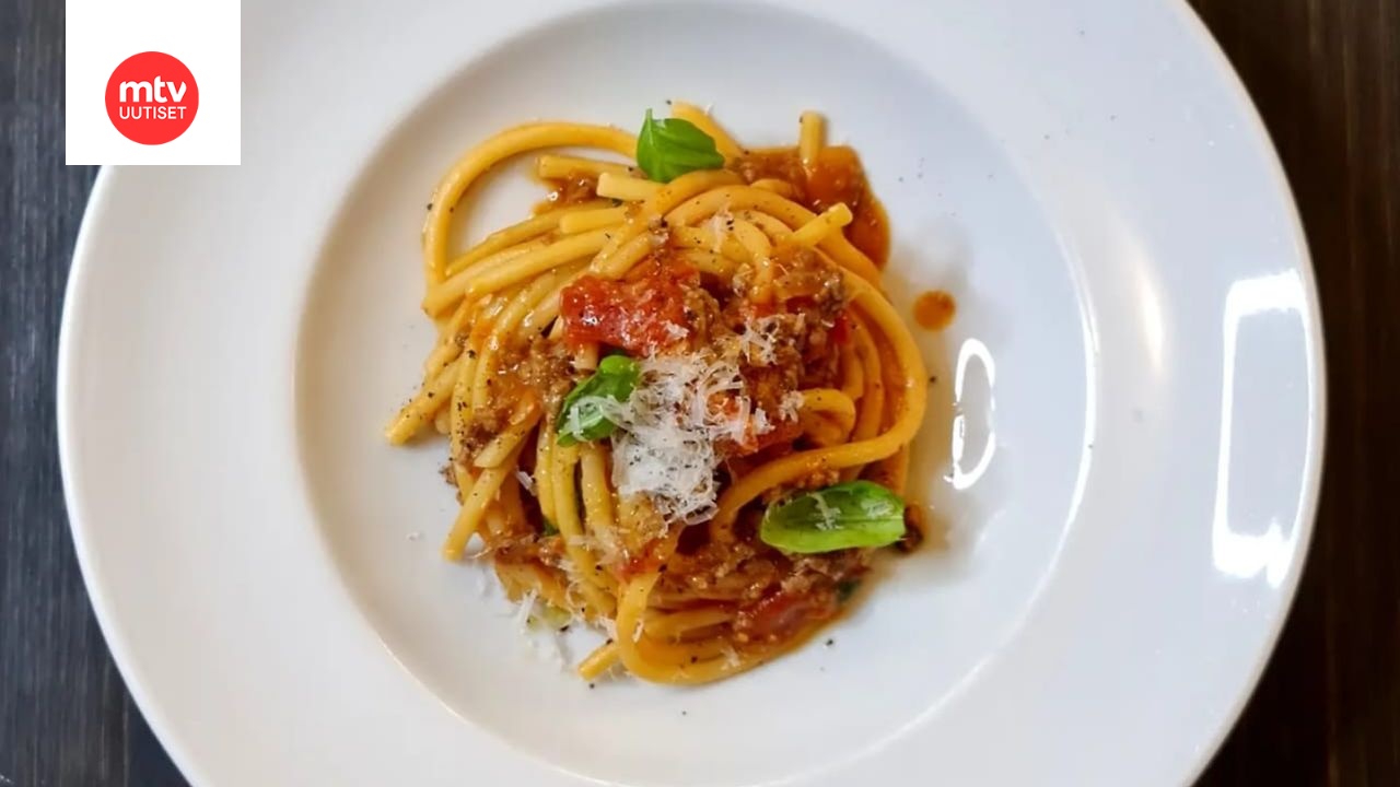 Harri Syrjäsen pasta bolognese