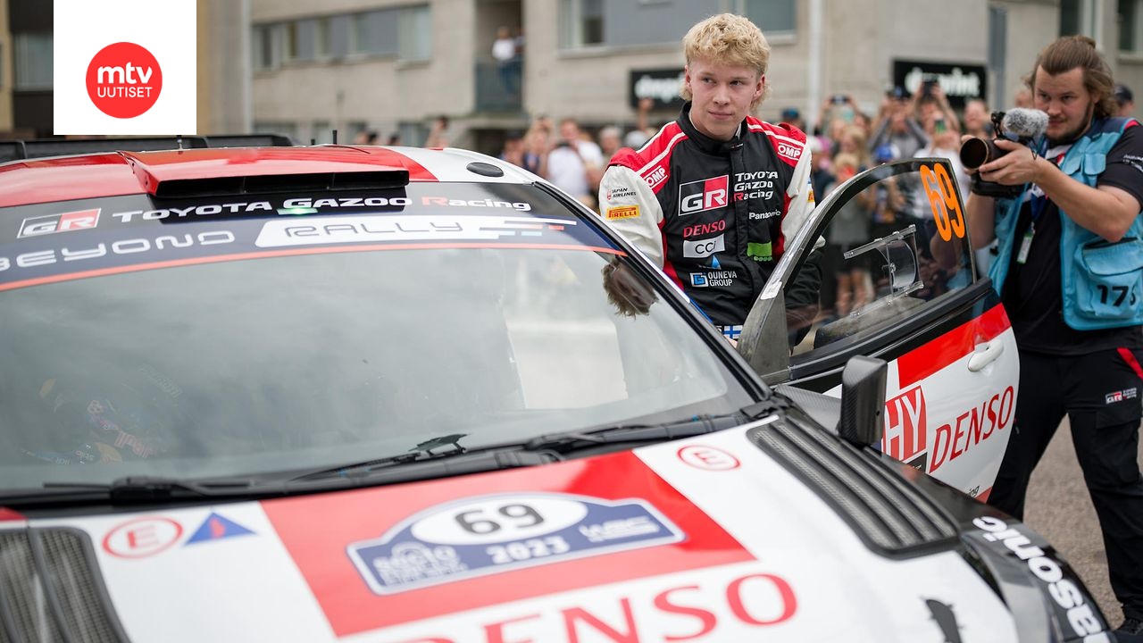 Suomen MM-ralli: Kalle Rovanperä aiheutti heti sydämentykytyksiä ...