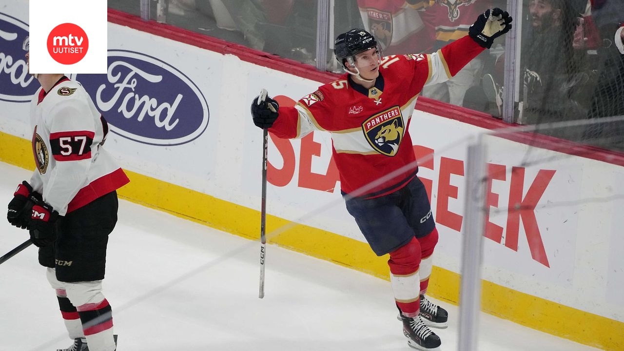 NHL Anton Lundell Teki Komean Jatkoaikamaalin Pienest Kulmasta MTV nhl-anton-lundell-teki-komean-jatkoaikamaalin-pienest-kulmasta-mtv