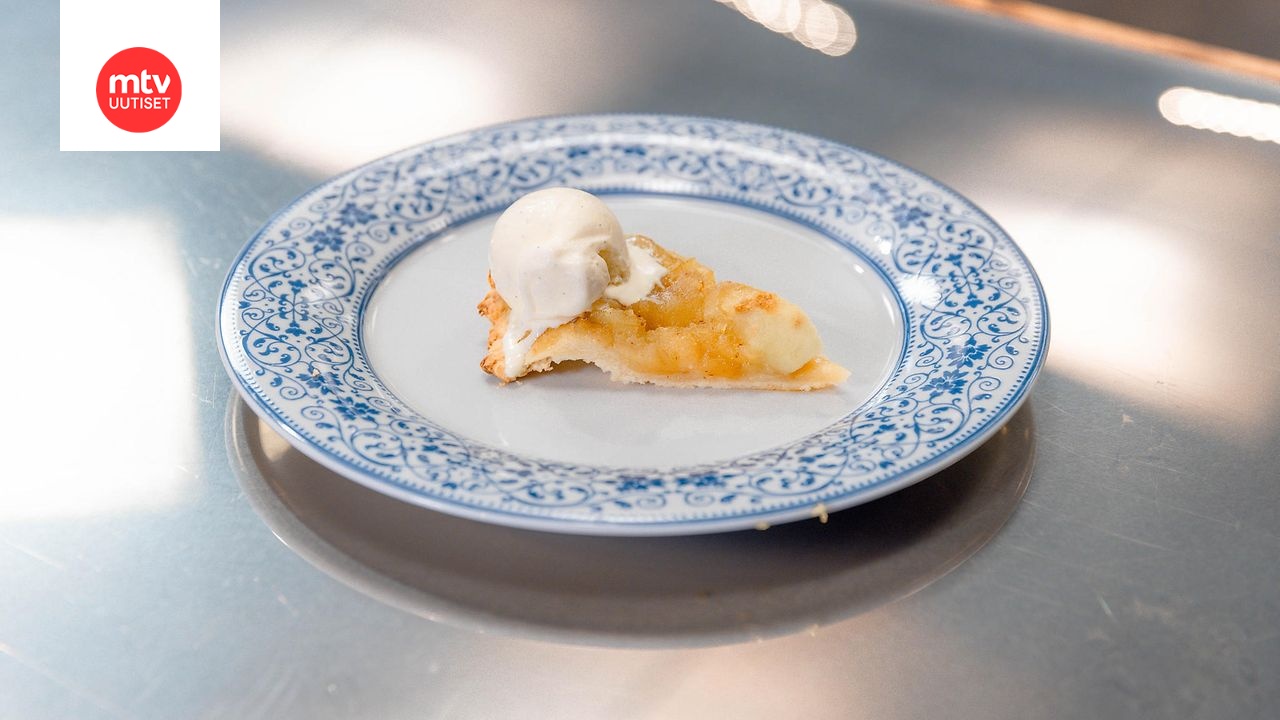 MasterChef Suomi: Kinuskiomena-crumble, Pilvin resepti