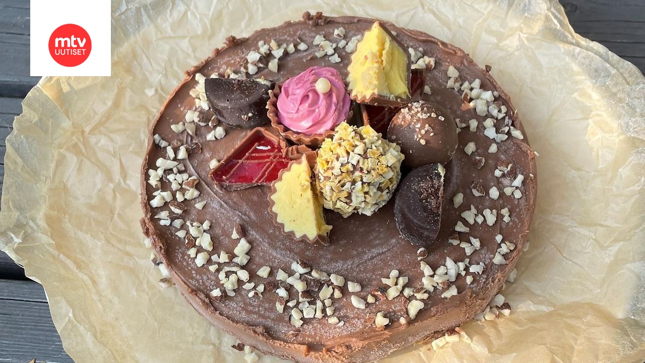 Jäädytetty Nutella-juustokakku