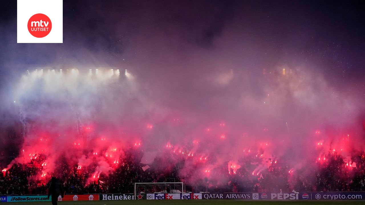 Prahan derby räjähti täysin käsiin — photo: MTV Uutiset Jalkapallo