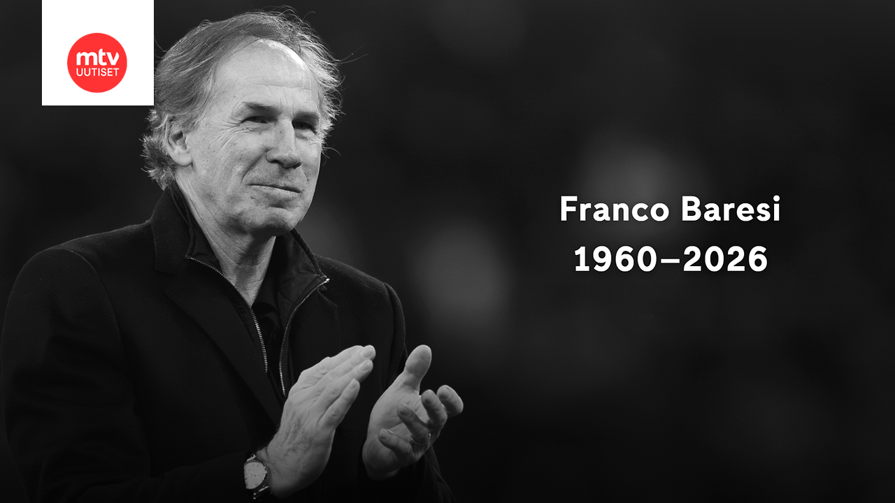 Jalkapallolegenda Franco Baresi on kuollut