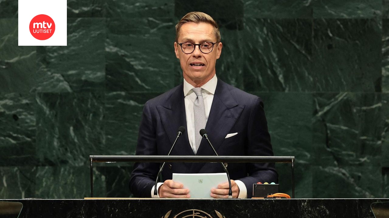 Stubb korosti monenkeskisyyden puolustamista YK:n yleiskokouksessa – puhe tukee Suomen turvallisuusneuvoston hakemusta 2029‑2030